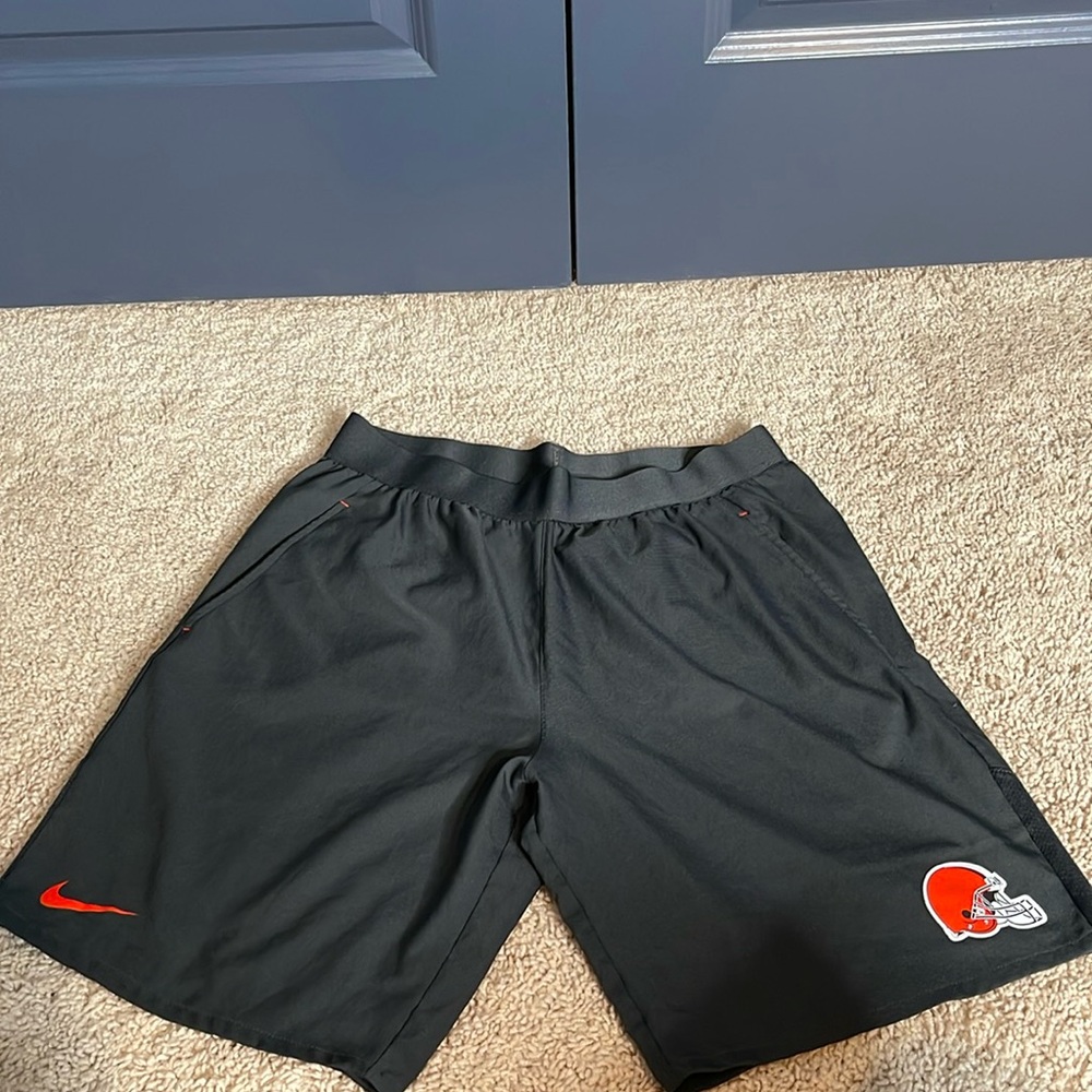 Nike NFL Cleveland Browns shorts. Size Medium.